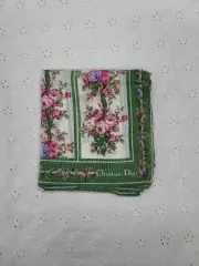 クリスチャン・ディオール フラワー ハンカチ