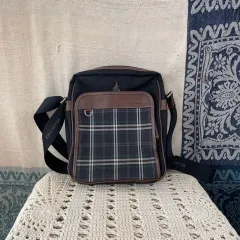 BEAN POLE ビーンポール チェック ミニ スクエア メッセンジャーバッグ クロスバック