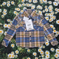 Hysteric glamour mini CHECK ウェスタン シャツ キッズ100