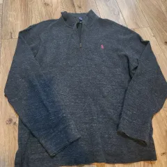 アメリカ ラルフローレン メンズ ジッパー セーター サイズ US L