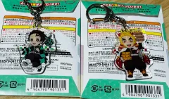 鬼滅の刃 アクリルキーホルダー (竈門 炭治郎/煉獄/我妻 善逸)