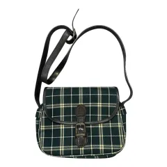 (即配) NII ニ グリーン チェック クロスバック