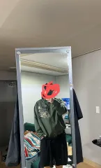 アディダス オーバーサイズ カモフラ ウィンドブレーカー