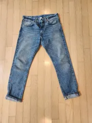 RRA ハイ スリム セルビッジ w32 l30