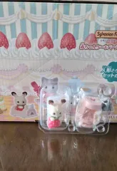 シルバニアファミリー 赤ちゃん ケーキ ロールケーキ チョコ トゥー うさぎ