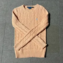 ポロ オレンジ レディースニット XS