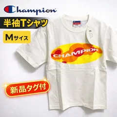 【新品未開封】Champion レディースTシャツ M ホワイト ロゴT チャンピオン 白 USAタグ付き