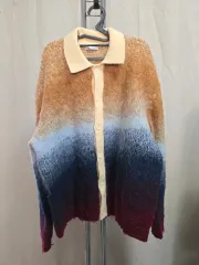 ザラ グラデーション カラー カーディガン