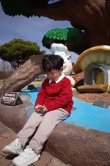 (新) Ettoi エトワ レッド ケーブル ニット カーディガン+シャツ+ズボン 3点セット