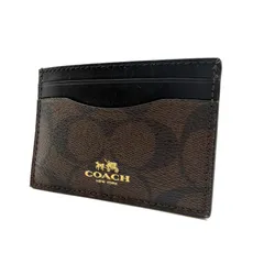 【未使用品】COACH y2k passcase cardcase brown signature コーチ シグネチャー カードケース