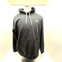 06w19464 ザ・ノースフェイス  THE NORTH FACE  スモールロゴヘザースウェットフーディ　NT62531　ブラック Lサイズ　定価10,500円  パーカー  【中古品】