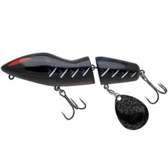 新品 NORIES ノリーズ JOINT FUKA BAIT ジョイントフカベイト フカベイト 127mm 44g ハードベイト トップウォーター フカフカシステム プラグ バス釣り JF13 #19172 BLACK HOPPER ブラックホッパーのサムネイル