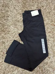 UNIQLO ユニクロ スリムフィット チノパンツ ブラック 73