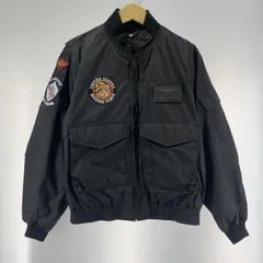【中古】AVIREX USMC LIGHT WEPJACKET ブラック サイズL 783-5252013[19]