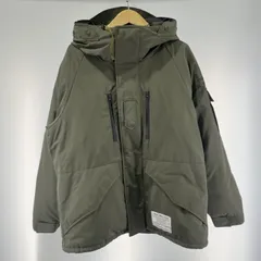 【中古】AVIREX TYPE FCWCS DOWN JACKET カーキ サイズL 783-5253003[19]
