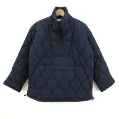 エープラストウキョウ キルティングブルゾン プルオーバー アウター メンズ FREEサイズ ネイビー A+ TOKYO 【中古】