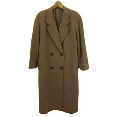 DAVID ウールロングコート キャメル 美品 - メルカリ