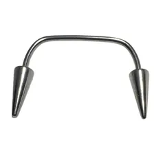 【即日発送】穴いらず 牙スクランパー フェイクピアス ボディピアス 牙 ドラキュラ サージカルステンレス