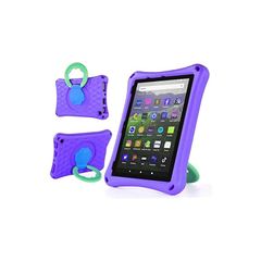 [신품] 2024년 New 모델 Fire HD 8/ HD 8 Plus 태블릿 케이스 커버 제10세대/제12세대 2022/2020년 발매 iPad 8 /samsung A8 RIAOUR 순정 360도 스탠드 보호 커버 경량 EVA제 0