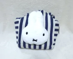 (新品/正規品) ミッフィバッグ ストライプ ブルー ミッフィーぬいぐるみ ミッフィートートバッグ エコバッグ