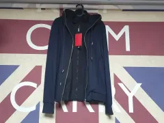 セレクオン ウーブンパッチ ダブルプラケット フード ジップアップ アウター ジャケット M 95 L 100