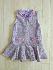 フレンチキャット ツイード アウター ONE PIECE 130