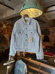 80s USA ヴィンテージ リーバイス 3世代 グレー デニム ジャケット