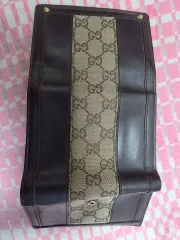 グッチ GG ロゴ ブラウン 二つ折り財布