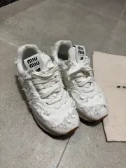 ミュウミュウ ニューバランス 574 スニーカー