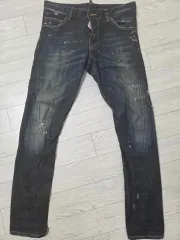 ディースクエアード2 緑ウォッシュ セクシーツイストジーン 44