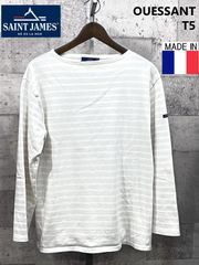美品【セントジェームス】ナヴァル ボーダーバスクシャツ T5 - メルカリ