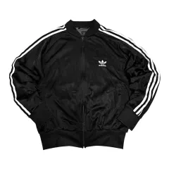 (即配) アディダス ファイヤーバード ブラック トラックジャージ