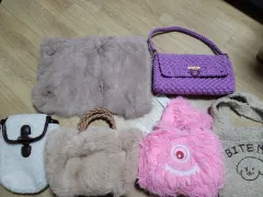 ファー/ファー/ニットバッグ コレクション - 本日限定割引