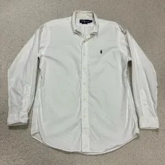 ポロシャツ 白 m