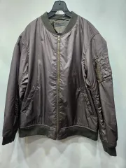 日本版 UNIQLO ユニクロ ブラウン ブルゾン ウィンドブレーカー アウター XL sr5