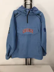 NBAアノラック Chicago Bulls（シカゴ・ブルズ） デニム ウィンドブレーカー ジャケット XL