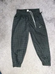 ナイキ ラボ NRG ズボン フラッシュ リフレクティブ CHECK ウーブン ジョガー パンツ ブラック L