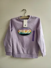 正規品 新品 FILA キッズ 裏起毛パーカー S 130