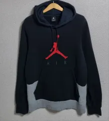 M (95) NIKE ジョーダン ブラック 起毛 パーカー