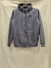 UNDER ARMOUR アンダーアーマー 起毛 グレー ジップアップフーディー 95