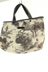 W(F) ブランド ヴィンテージ バッグ フランス ロンシャン パータン 限定モデル - 24C8