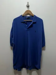 ポロ ラルフローレン ブルー 半袖 ポロTシャツ XL