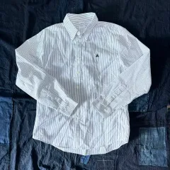 ブルックス ブラザーズ ストライプ オックスフォード シャツ XL