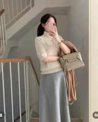 MORGEND 妊婦 ウール スカート + ニット / キム・ヘミン様 着用