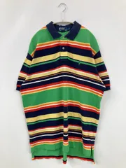 POLO ポロ ポロシャツ L グリーン