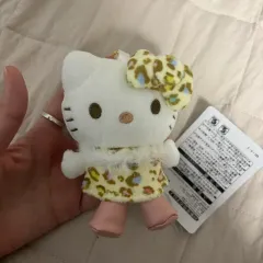 レオパード hello kitty(ハローキティ) キーホルダー ぬいぐるみ
