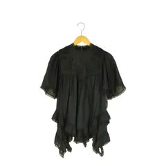オールセインツ ALLSAINTS 21SS Nico Top 花柄 レース アシンメトリー 切替 ブラウス レディース  155/76Aのサムネイル