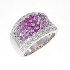 ルビー3.03ct ダイヤモンド0.80ct ミステリーリング - メルカリ