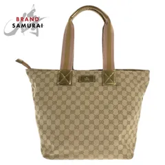 美品 GUCCI グッチ シェリーライン ベージュ ゴールド GGキャンバス 131231 トートバッグ ショルダーバッグ レディース 601273【中古】