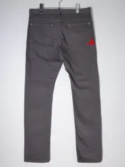 Vivienne Westwood MAN/ヴィヴィアンウエストウッド マン オーブ刺繍スキニーデニムパンツ【46】【MDNA74460】